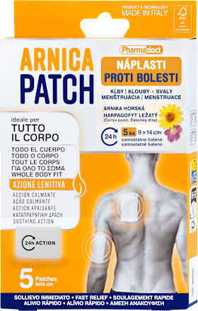 Náplasti proti bolesti - 9 x 14 cm Pharmadoct
