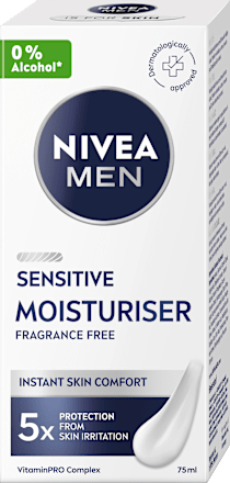 Hydratačný pleťový krém na citlivú pleť Sensitive NIVEA MEN