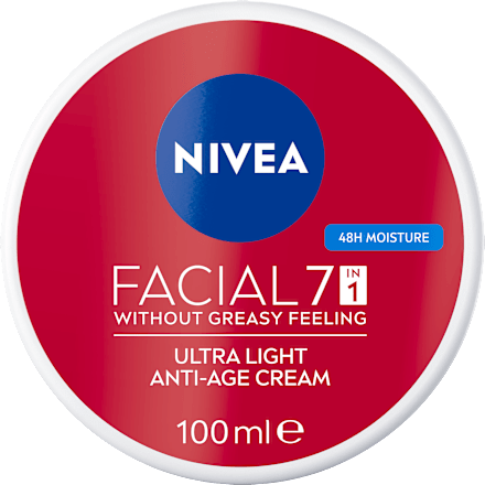 Ultra ľahký pleťový krém proti vráskam Facial 7v1  NIVEA