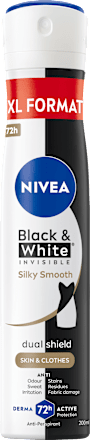Dámsky antiperspirant v spreji Black & White Invisible Silky Smooth NIVEA