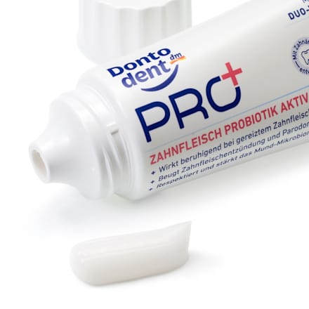 Zahnpasta PRO+ Zahnfleisch Probiotik Aktiv Dontodent PRO+