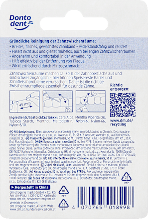 Zahnband gewachst Dontodent