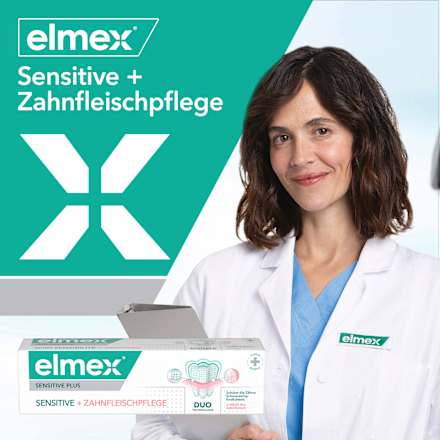 Zahnpasta Sensitive Plus Zahnfleischpflege elmex