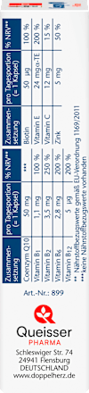 Kapseln Coenzym Q10 + B-Vitamine Doppelherz