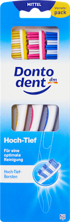 zubní kartáček střední, více druhů Dontodent