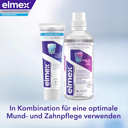 Zahnpasta Zahnschmelz Professional Weiss-Schmelz elmex