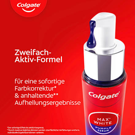 Zahnpasta Purple Serum Max White Colgate