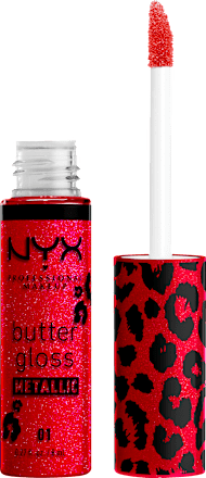 Lipgloss Butter Matallic 01 Blood Moon NYX PROFESSIONAL MAKEUP