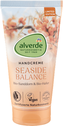 Handcreme Seaside Balance mit Sanddorn & Hafer alverde NATURKOSMETIK