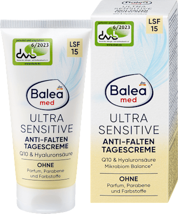 Tagescreme Q10 Hyaluron LSF15 Balea med