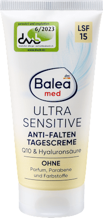 Tagescreme Q10 Hyaluron LSF15 Balea med