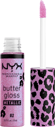 Lipgloss Butter Matallic 02 VioletVix NYX PROFESSIONAL MAKEUP