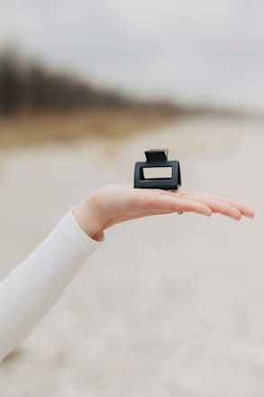 Haarklammer Mini Midnight Black ivyclip