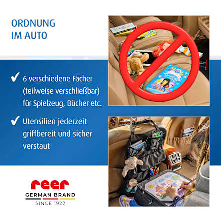 Autositz-Organizer TravelKid Tidy Reer