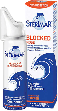 Hypertonic sprej za začepljen nos Blocked nose STÉRIMAR
