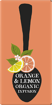 Früchtetee, Orange & Lemon mit Orange & Zitrone (20 Beutel) Cupper