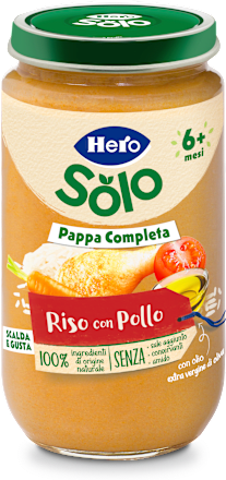 Pappa completa riso con pollo Hero Solo