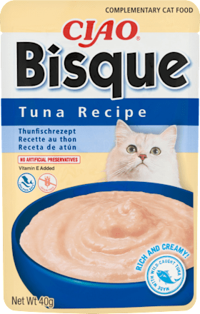 Polievka pre mačky Bisque tuniak CIAO
