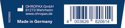 Ohrstöpsel Aqua Ohropax