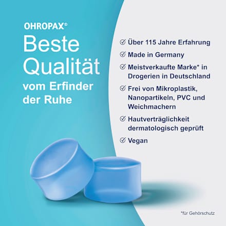 Ohrstöpsel Aqua Ohropax
