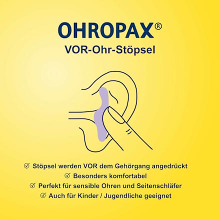 Ohrstöpsel Aqua Ohropax