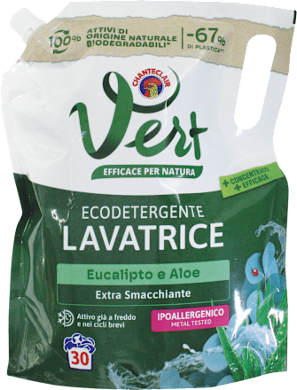 Ricarica detergente lavatrice eucalipto e aloe CHANTECLAIR