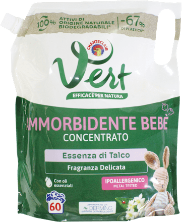 Ammorbidente concentrato essenza di talco CHANTECLAIR