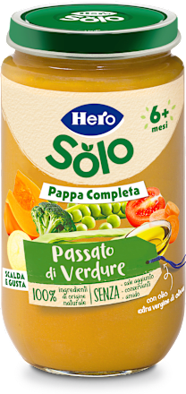 Pappa completa passato di verdure Hero Solo