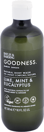 Sprchovací gél Goodness Lime, Mint & Eucalyptus Baylis & Harding