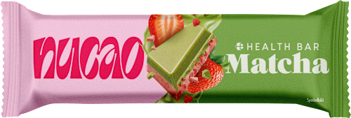 Schokoriegel, Matcha Strawberry nucao