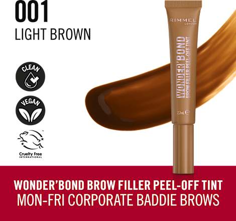 Mascara sprâncene Wonder 001 RIMMEL LONDON