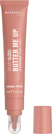 OMG Butter Me Up luciu de buze 001 Latte Delight RIMMEL LONDON
