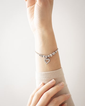 Bracciale Heart argento, 1pz Tutu Biju