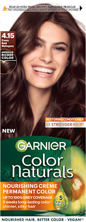 Boja za kosu - br. 4.15, ledeni tamni mehagoni GARNIER Color naturals