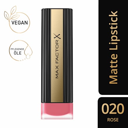 Lippenstift Colour Elixir Velvet Matte 20 Rose MAX FACTOR