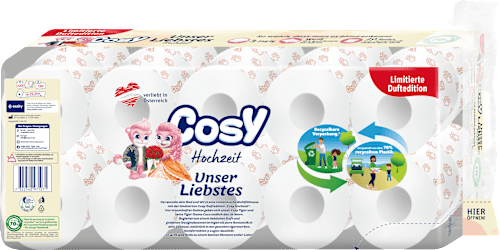 Toilettenpapier mit Duft 3-lagig Cosy