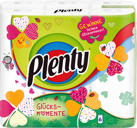 Küchenrolle Design Edition 2-lagig sortiert Plenty