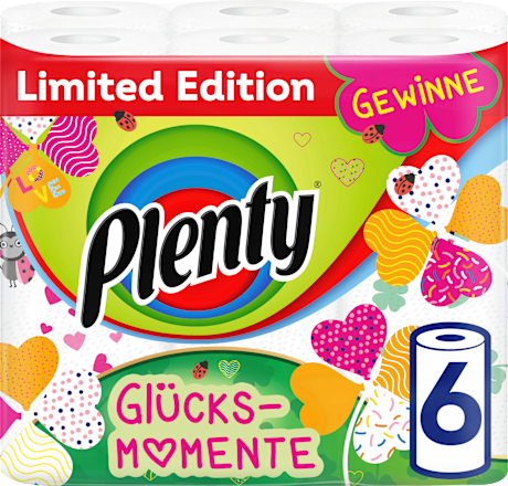 Küchenrolle Design Edition 2-lagig sortiert Plenty
