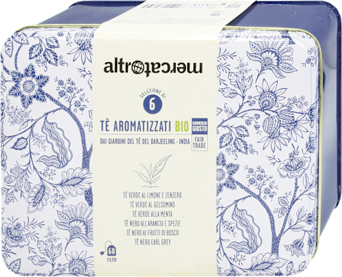 Cofanetto regalo Tè AROMATIZZATI BIO altromercato
