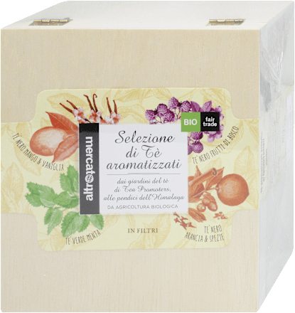 Selezione di Tè aromatizzati altromercato