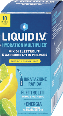 Integratore alimentare HYDRATION MULTIPLIER limone lime LIQUID I.V.