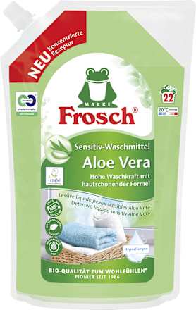 Detersivo liquido sensitiv Aloe Vera Frosch