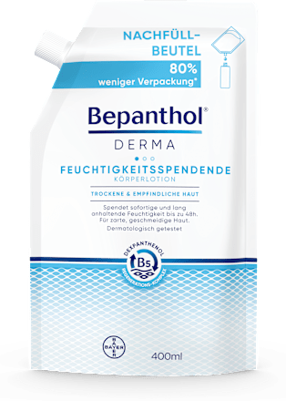 Bepanthol DERMA feuchtigkeitsspendende Körperlotion NF Bepanthol