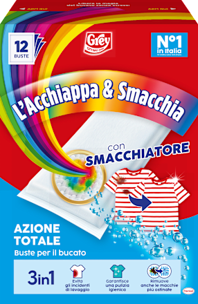 L'Acchiappa & Smacchia buste per il bucato Grey