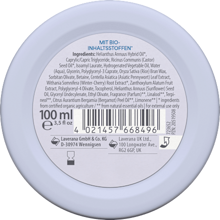 Reinigungsbalsam Calm & Comfort Soft Melting Cleansing Balm lavera NATURKOSMETIK