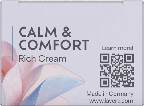 Gesichtscreme Rich Cream Calm & Comfort lavera NATURKOSMETIK