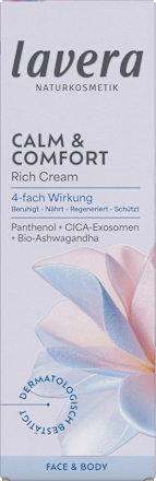 Gesichtscreme Rich Cream Calm & Comfort lavera NATURKOSMETIK