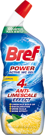 Čistilo za WC Power Active Lemon Bref