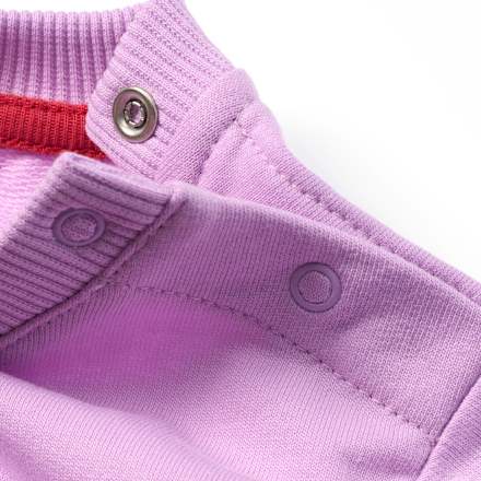 Sweatshirt mit Apfel-Motiv, lila, Gr. 74 ALANA