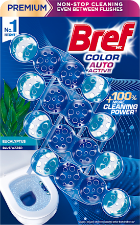WC blok Color Auto Active Eucalypt Bref